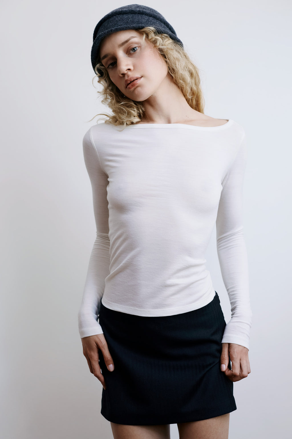 The Long Sleeve Tee in Wool
