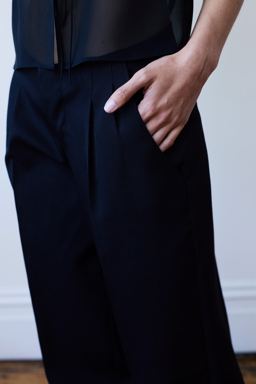 The Tailored Trouser in  Wool
